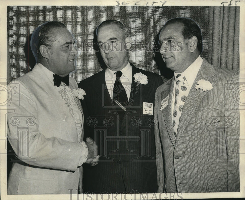 1972 Press Photo Veterans Boulevard Business Association at the House of Lee
