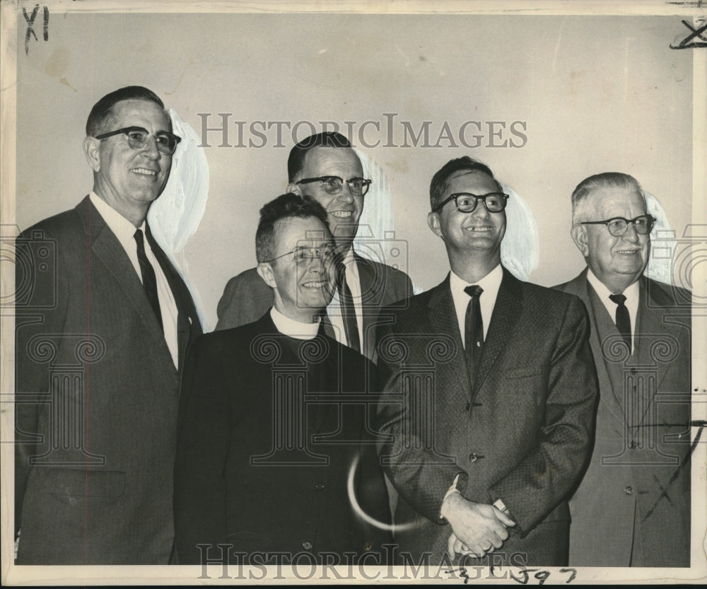 1964 Press Photo Officers of the Louisiana Assembly Brotherhood of St. Andrew