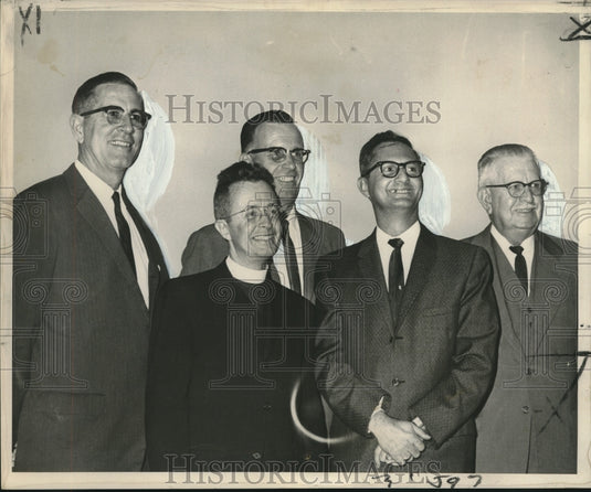 1964 Press Photo Officers of the Louisiana Assembly Brotherhood of St. Andrew