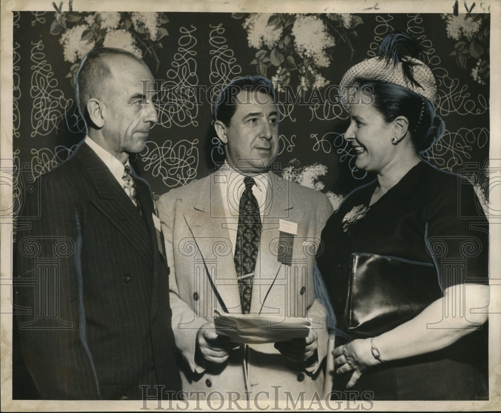 1952 Press Photo In between session of Louisiana Press Association convention