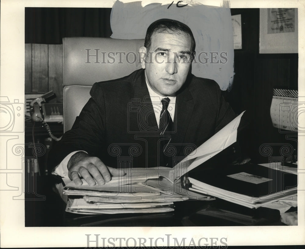  Press Photo New Orleans Attorney Sewell Fine- Historic Images