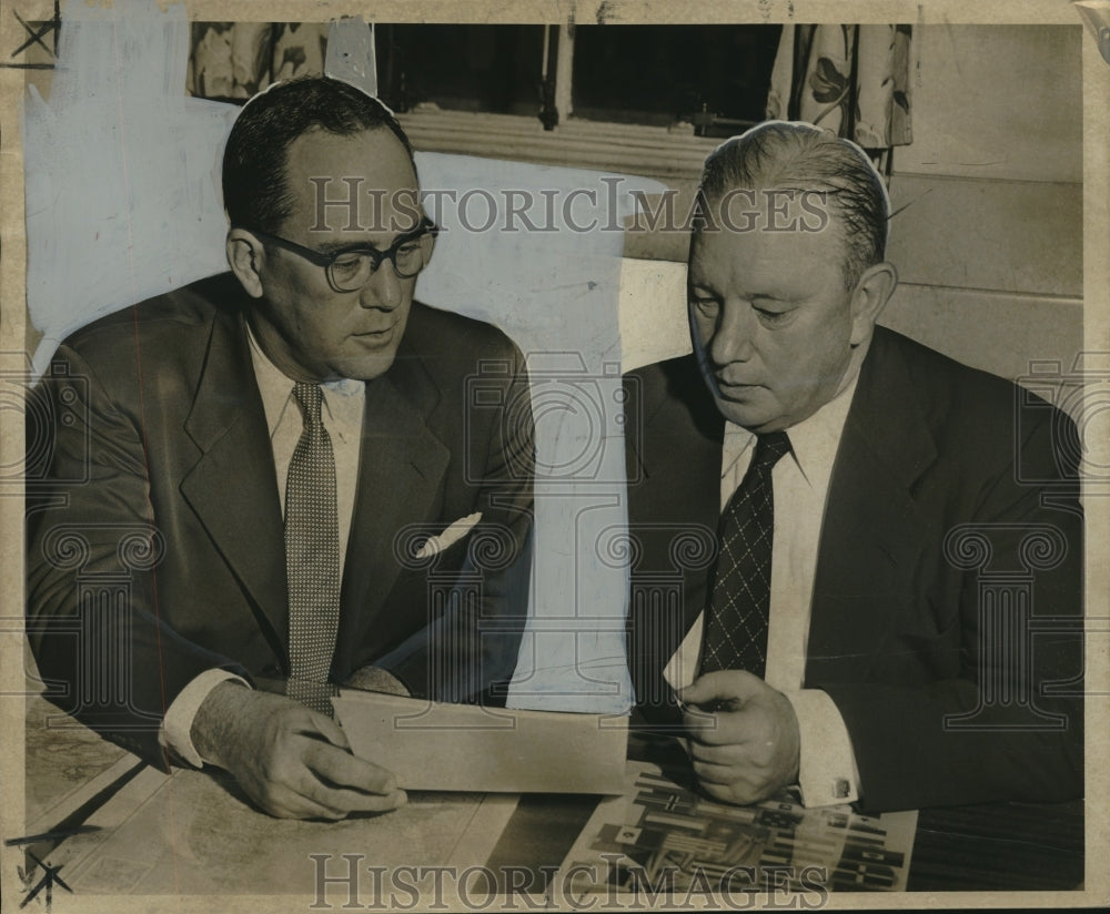1952 Press Photo Southwestern Investment Banking Committee Members, New Orleans