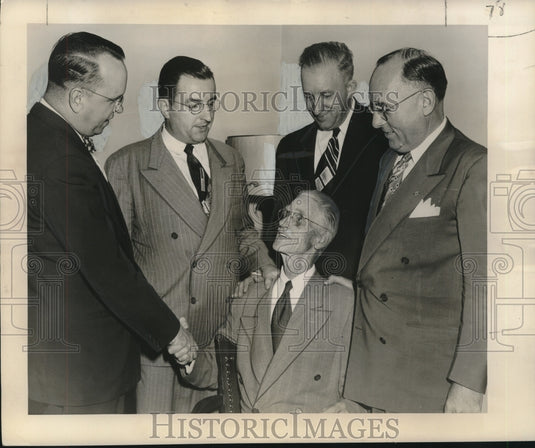 1950 Press Photo New Orleans Homestead Savings & Loan League Board of Governors- Historic Images