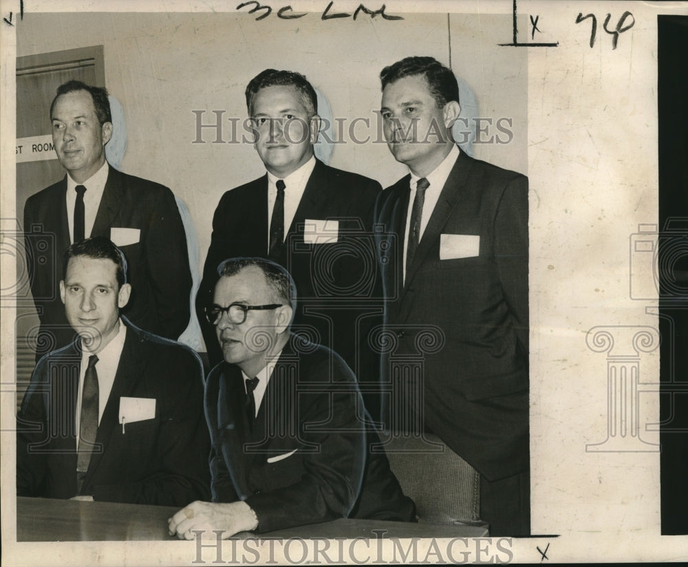 1963 Press Photo Attendees of the Louisiana Heart Association Convention