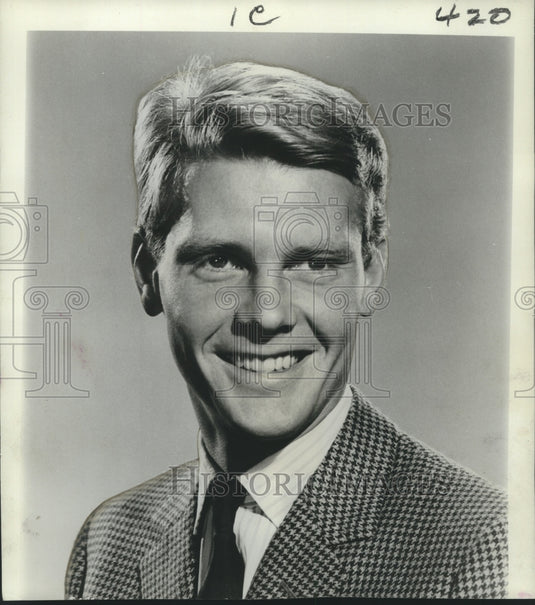 1965 Press Photo James Fox - noo20195