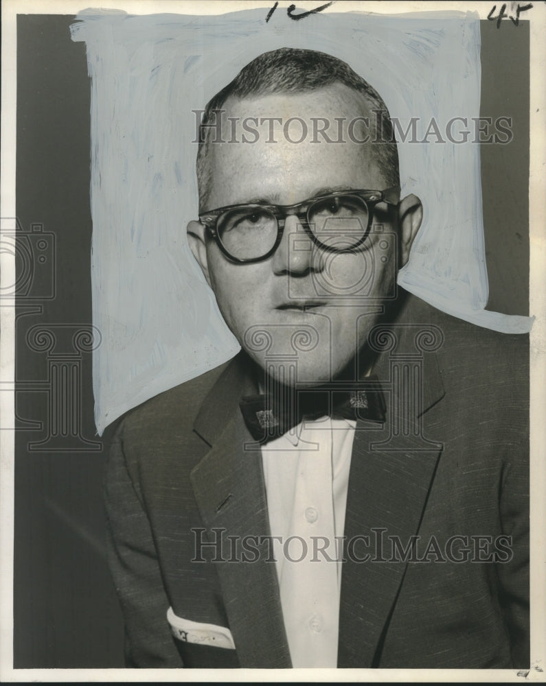 1959 Press Photo Louisiana Association of Internal Revenue Employees President