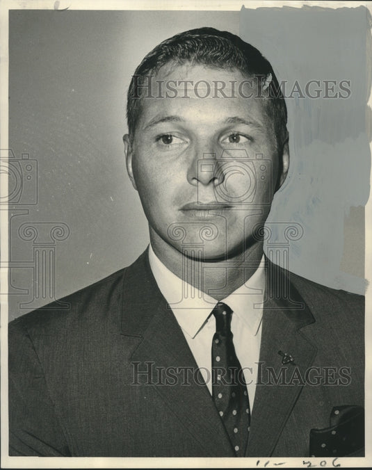 1966 Press Photo Jefferson Parish Jaycees President Larry Gast - noo20391