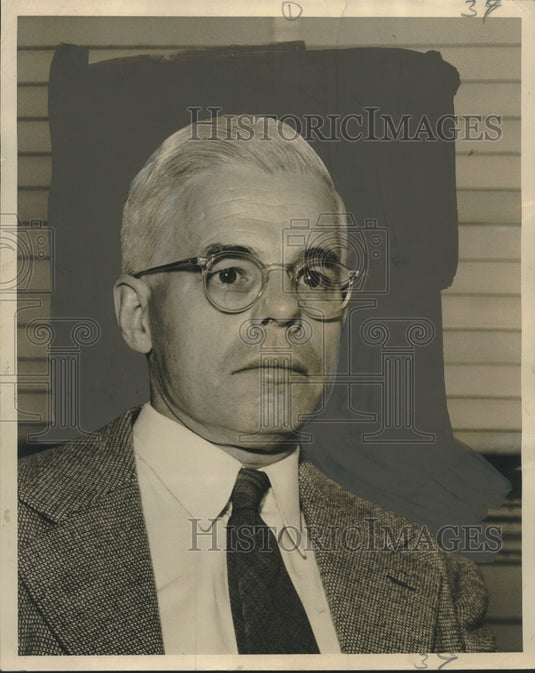 1949 Press Photo Dr. Russell M. Geer, professor at Tulane University - noo20443