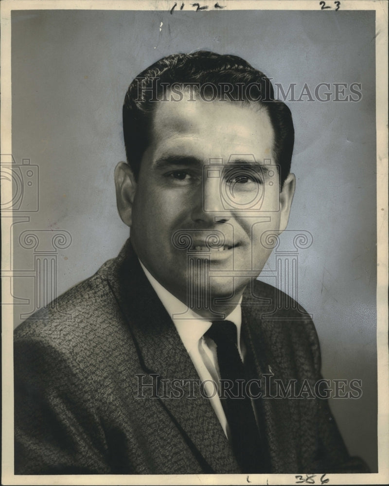 Load image into Gallery viewer, 1957 Press Photo Jefferson Parish School Board Candidate Emile Gennaro
