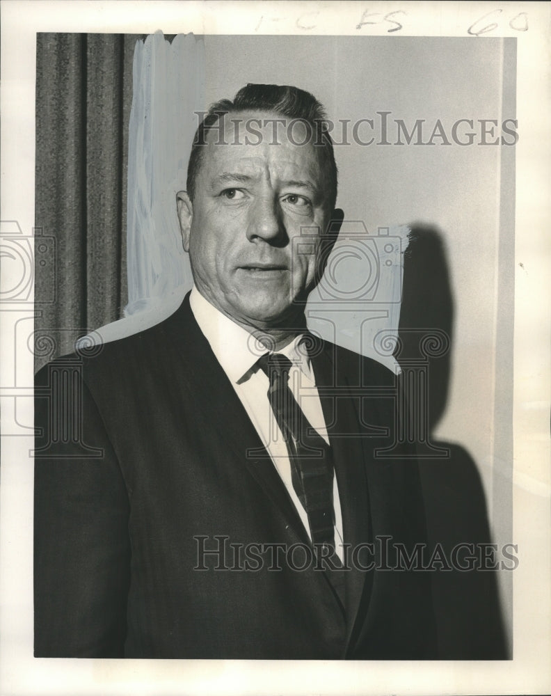 1967 Press Photo Citizens for Decent Literature Officer in New Orleans- Historic Images