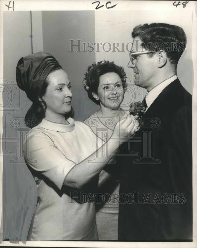 1968 Press Photo Mercy Hospital Auxiliary&#39;s &quot;Doctor&#39; Day.&quot; New Orleans- Historic Images