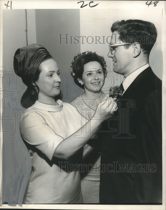 1968 Press Photo Mercy Hospital Auxiliary's "Doctor' Day." New Orleans- Historic Images