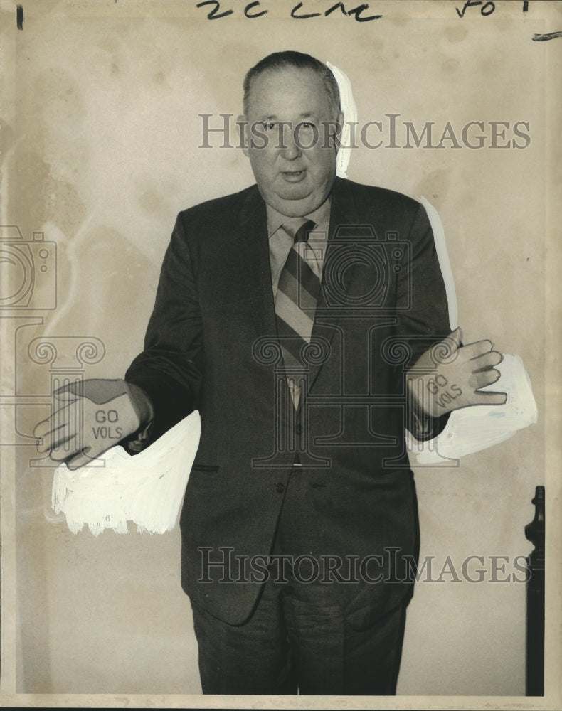1970 Press Photo Tennessee Conservation Committee E. Boyd Garrett - noo20628