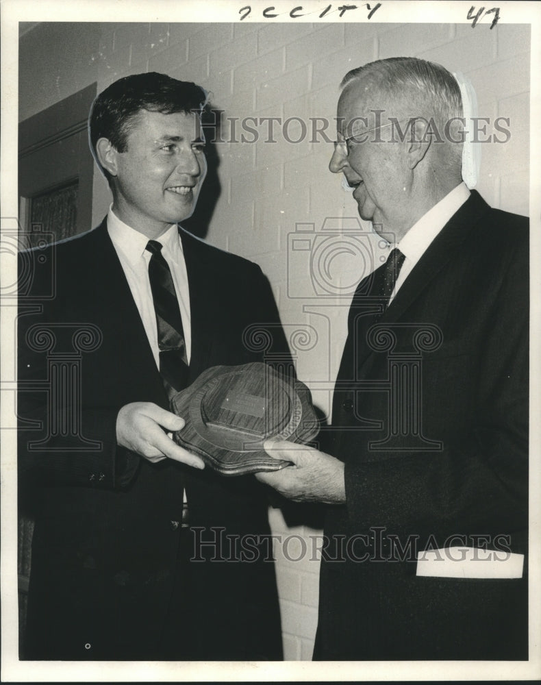 1966 Press Photo New Orleans Credit Men&#39;s Association Meeting Honoree- Historic Images