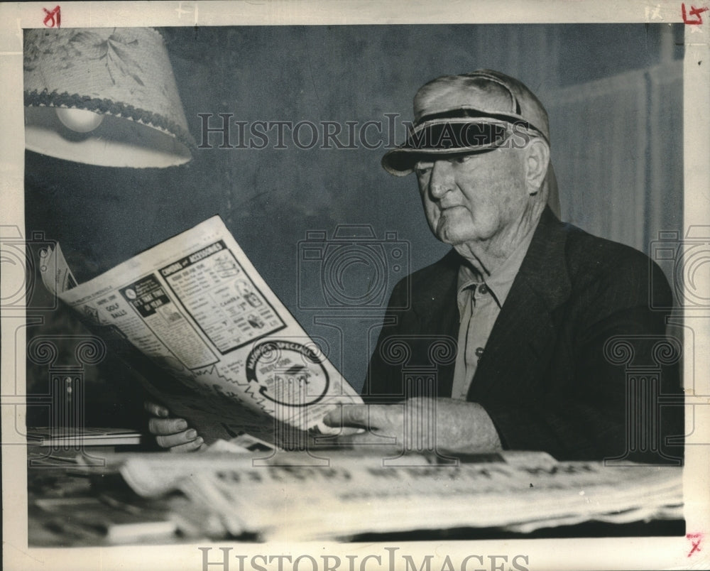 1958 Press Photo Former Vice-President John N. Garner at Texas Home - noo21114