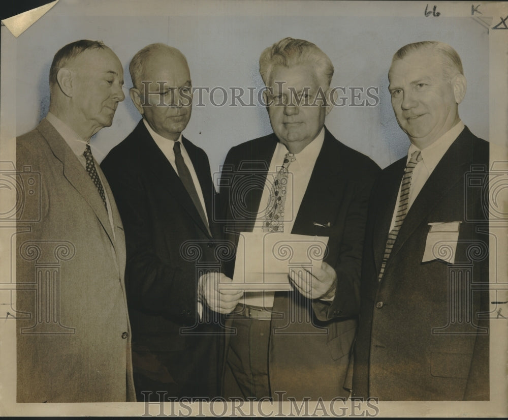 1956 Press Photo Southern Regional Research Laboratory Meeting Attendees- Historic Images