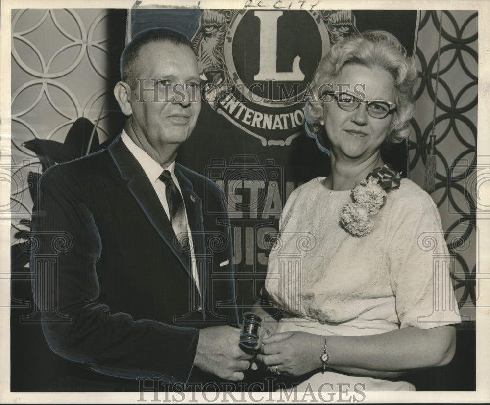 1962 Press Photo Presidents of Airline Lions Club &amp; Auxiliary, New Orleans