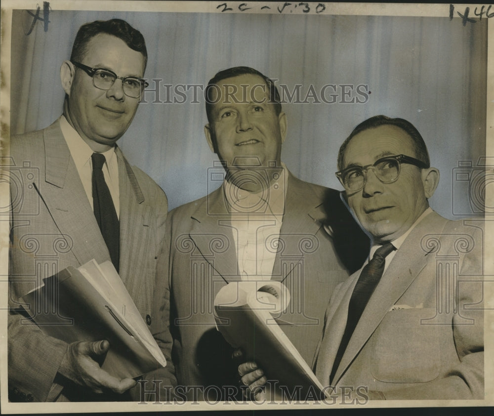 1955 Press Photo Painting &amp; Decorating Contractors Conferees in New Orleans