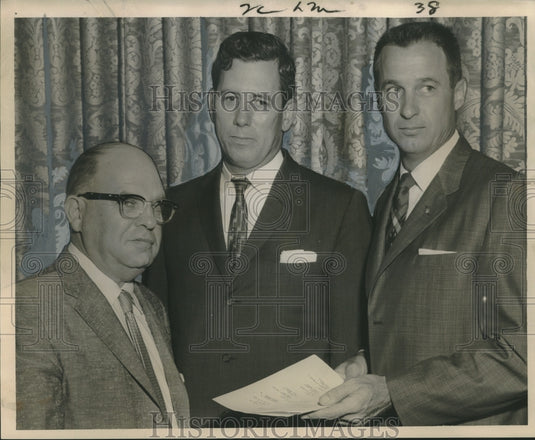 1959 Press Photo National Foundation Orleans Parish Chapter Announces Fund Drive