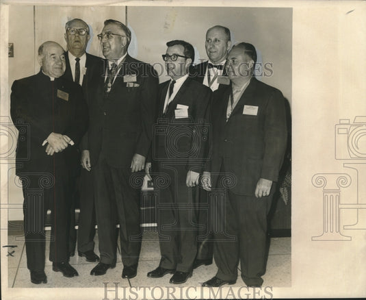 1967 Press Photo State officers of the Knights of Columbus - noo21480