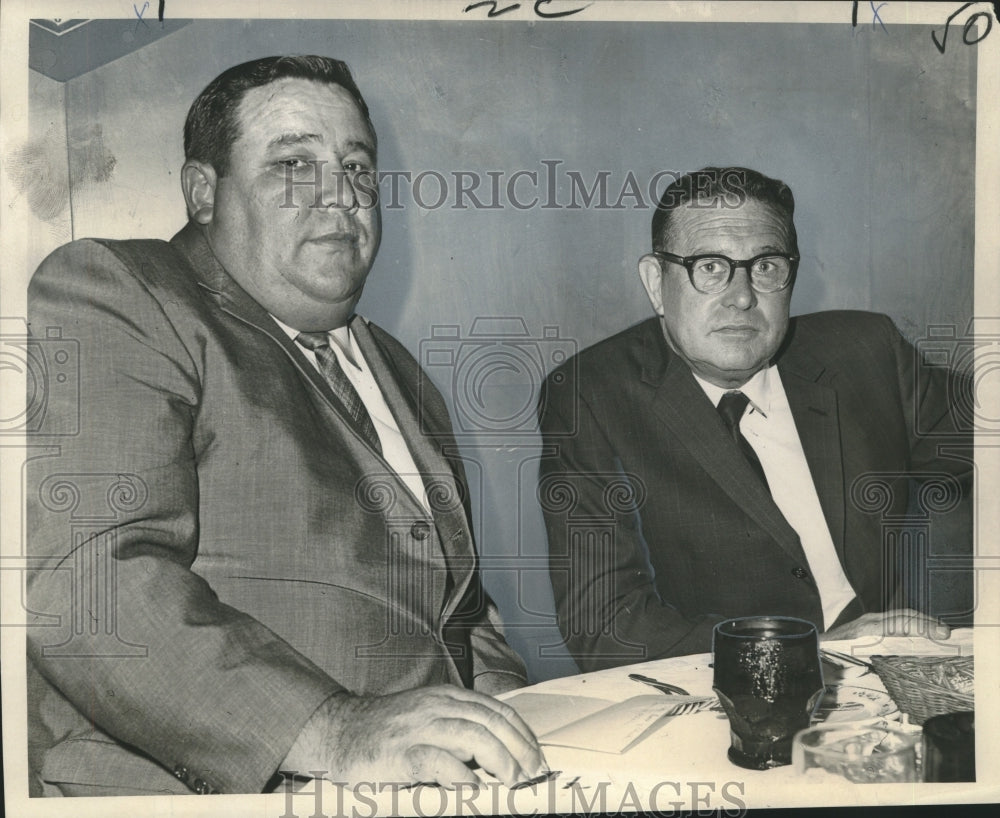 1967 Press Photo Football/Athletics Heads Meet on Conference Merger, New Orleans- Historic Images