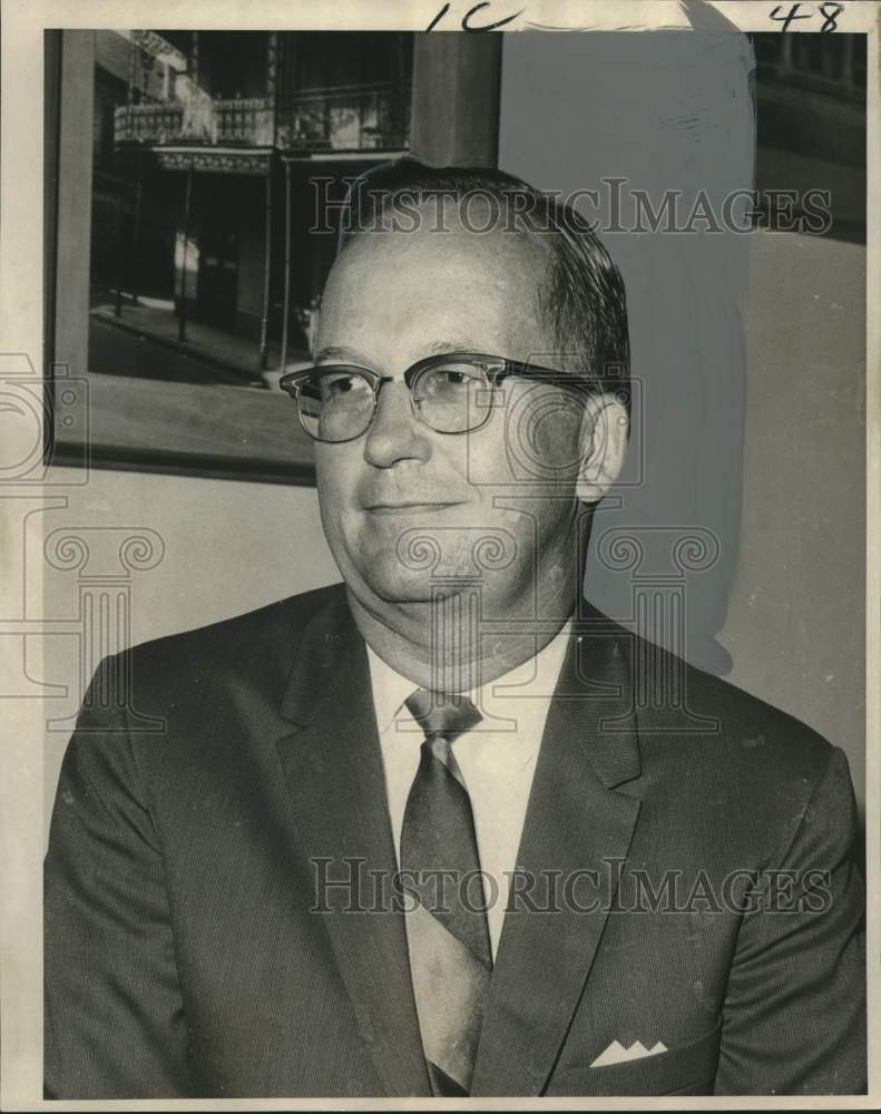 1970 Press Photo Wallace Giles, President New Orleans Public Accountants