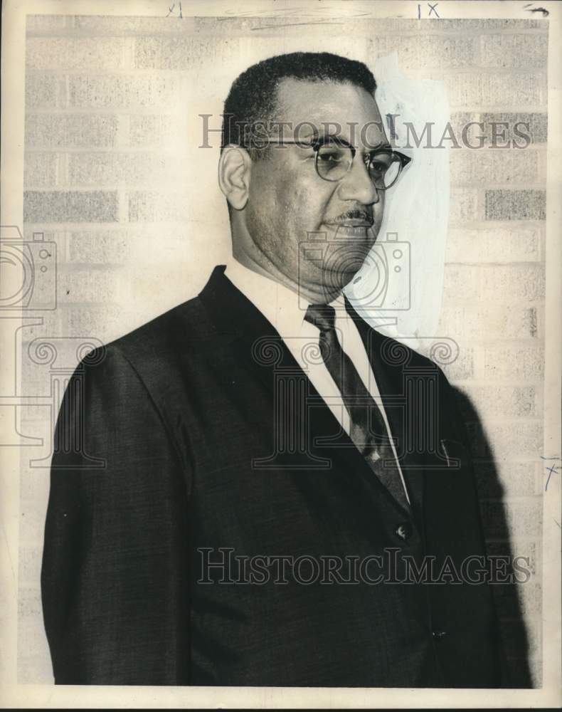 1966 Press Photo Reverend William T. Green, United Church of Christ, New Orleans