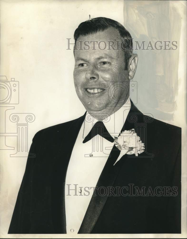 1969 Press Photo Dr. Eugene J. Fortier Jr, President New Orleans Dental Assoc.