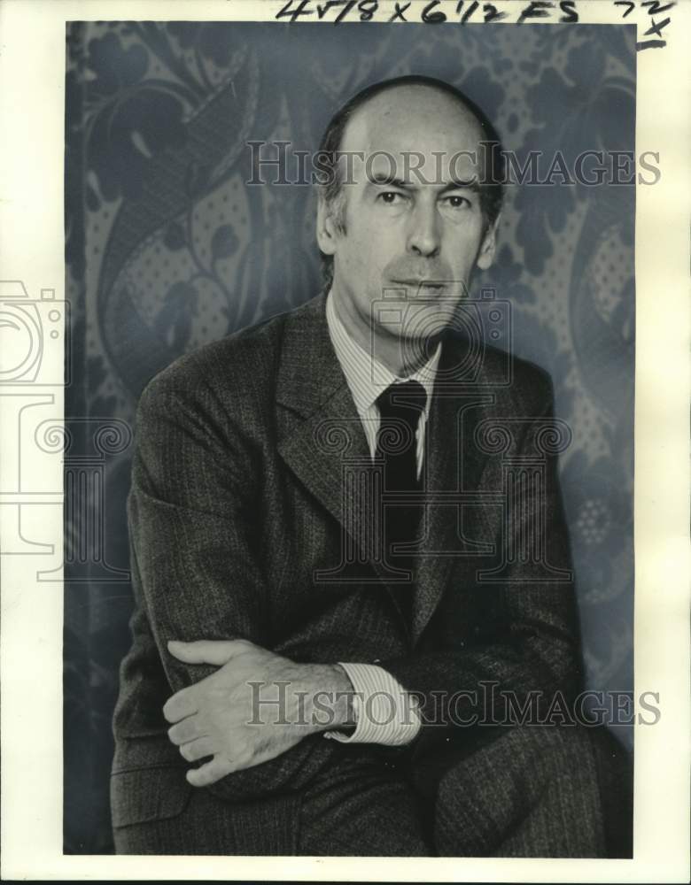Load image into Gallery viewer, 1976 Press Photo Valery Giscard d'Estaing, President of French Republic
