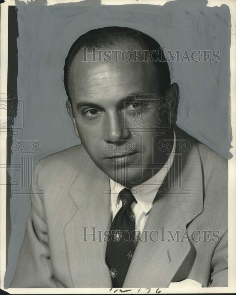 1955 Press Photo Stanley Gillette - noo21855