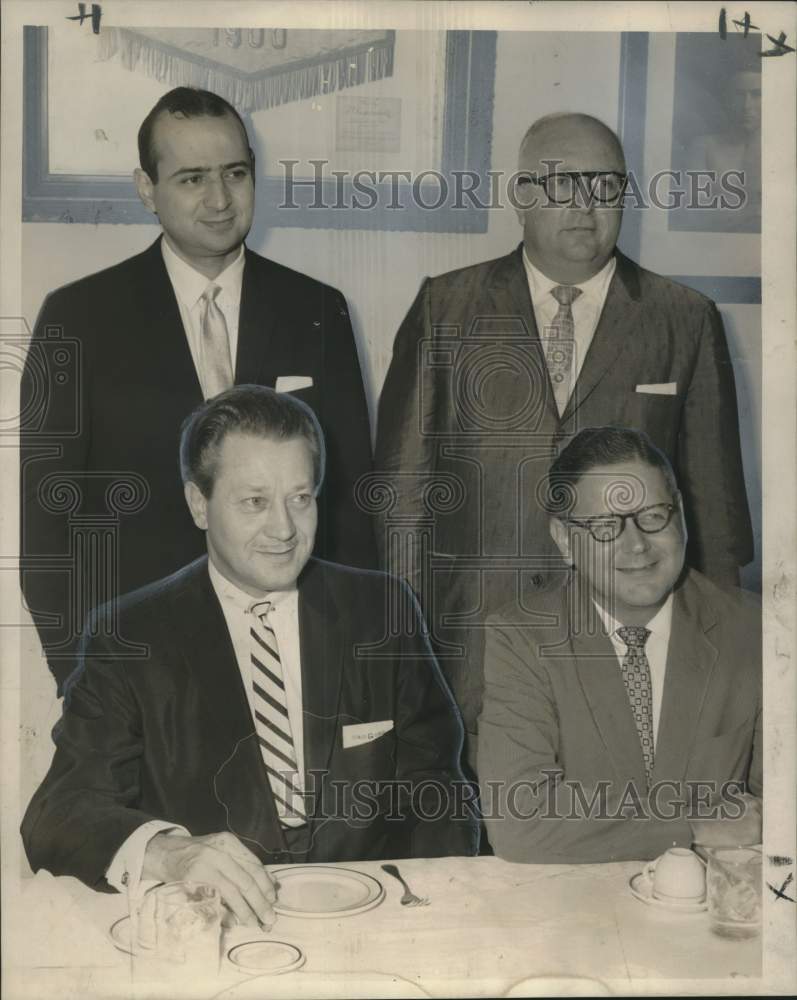 1960 Press Photo Officers of New Orleans Negligence &amp; Compensation Lawyers Assoc