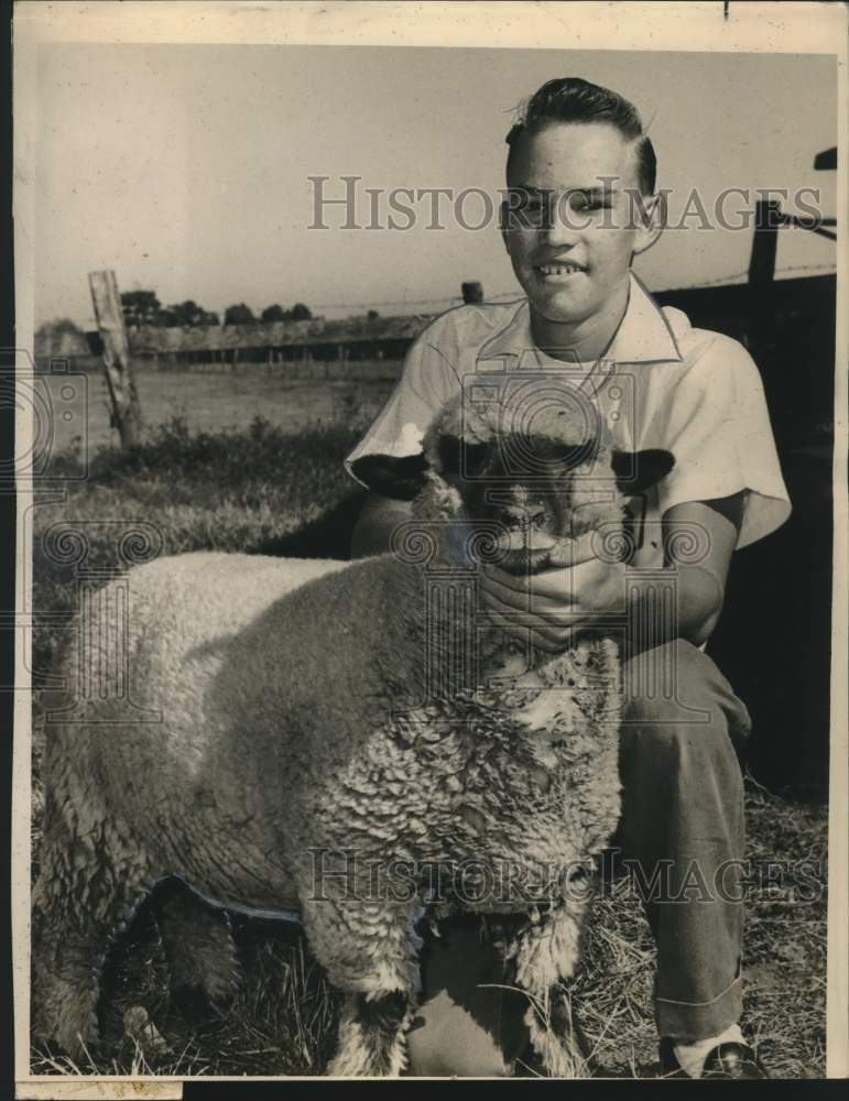 1961 Press Photo Will Rumbavage Wins 4-H Club Good Provider Southwest Miss.- Historic Images