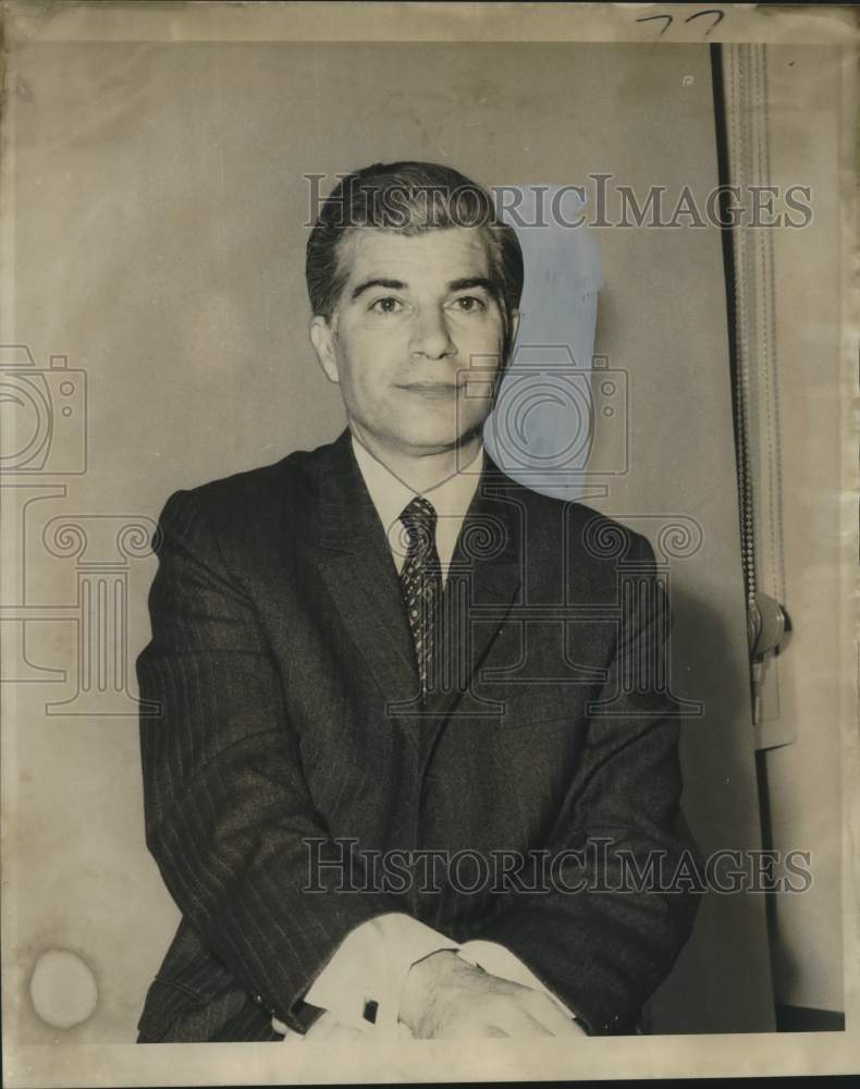 1969 Press Photo Ali Ihsan Gogus, National Deputy in Turkish Parliament