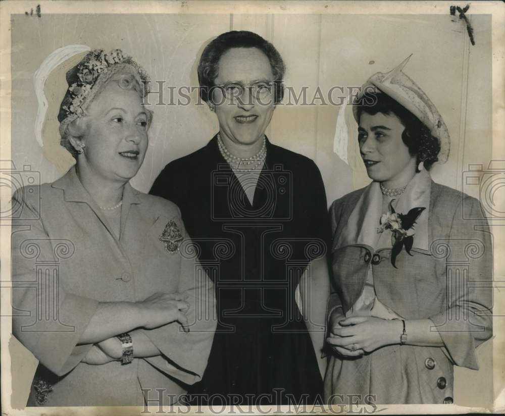 1951 Press Photo Members of the National Council of Jewish Women - noo22408