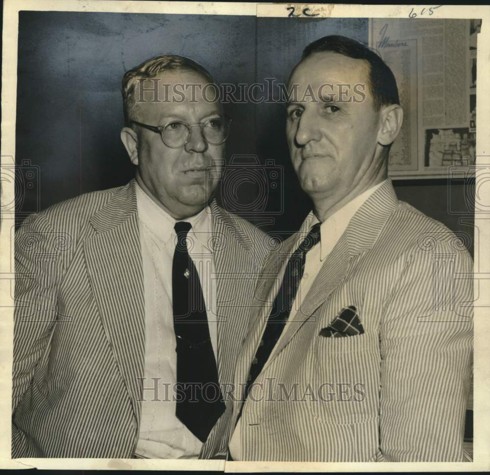 1942 Press Photo Harold Giese and James K. M'Namara - noo22753