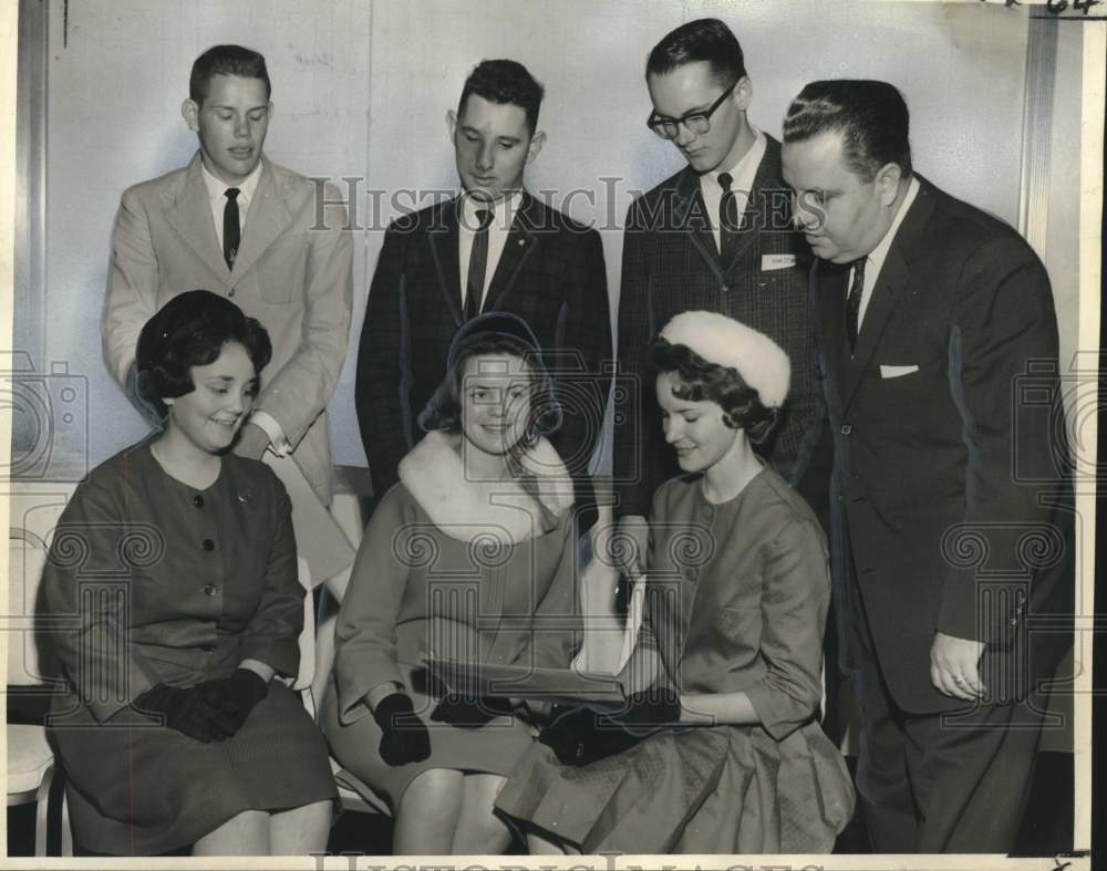 1963 Press Photo Louisiana 4-H Club Good Provider Contest first-place winners- Historic Images