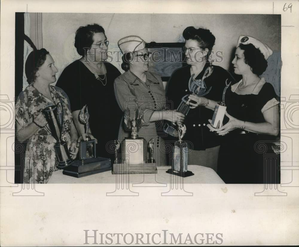 1951 Press Photo Mrs. Ava Marie Gonzales, Disabled American Veterans&#39; Auxiliary