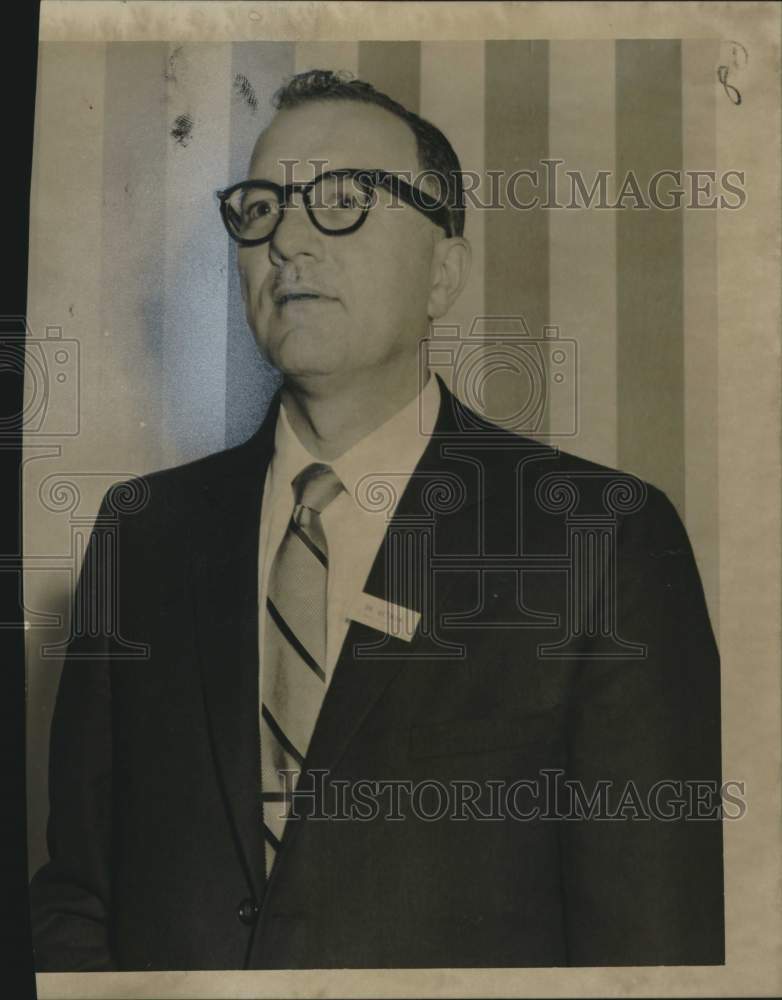 1956 Press Photo Dr. Edson E. Getman, president Association of Life Insurance