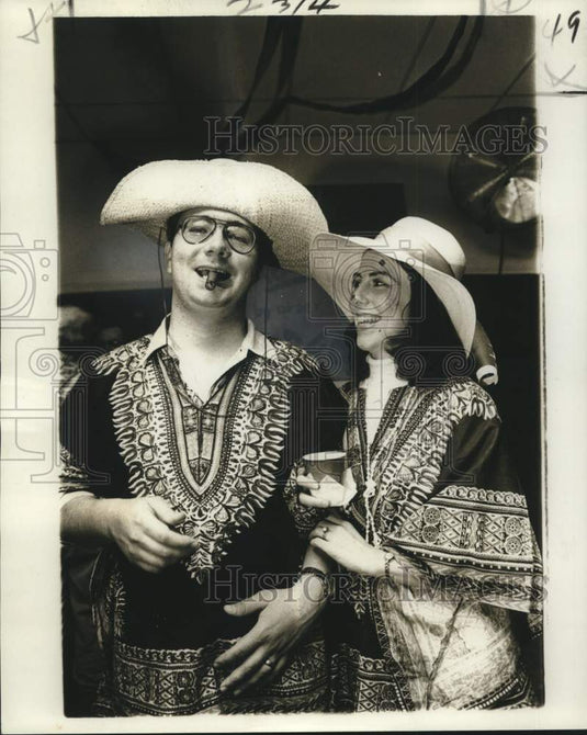 1977 Press Photo Mr. and Mrs. William J. Gustre III - noo23684