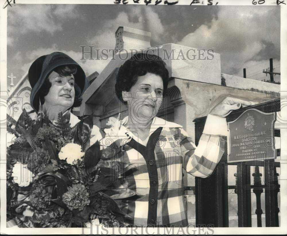 1974 Press Photo Mrs. Kenneth R. Goodwin, Daughters of the American Revolution