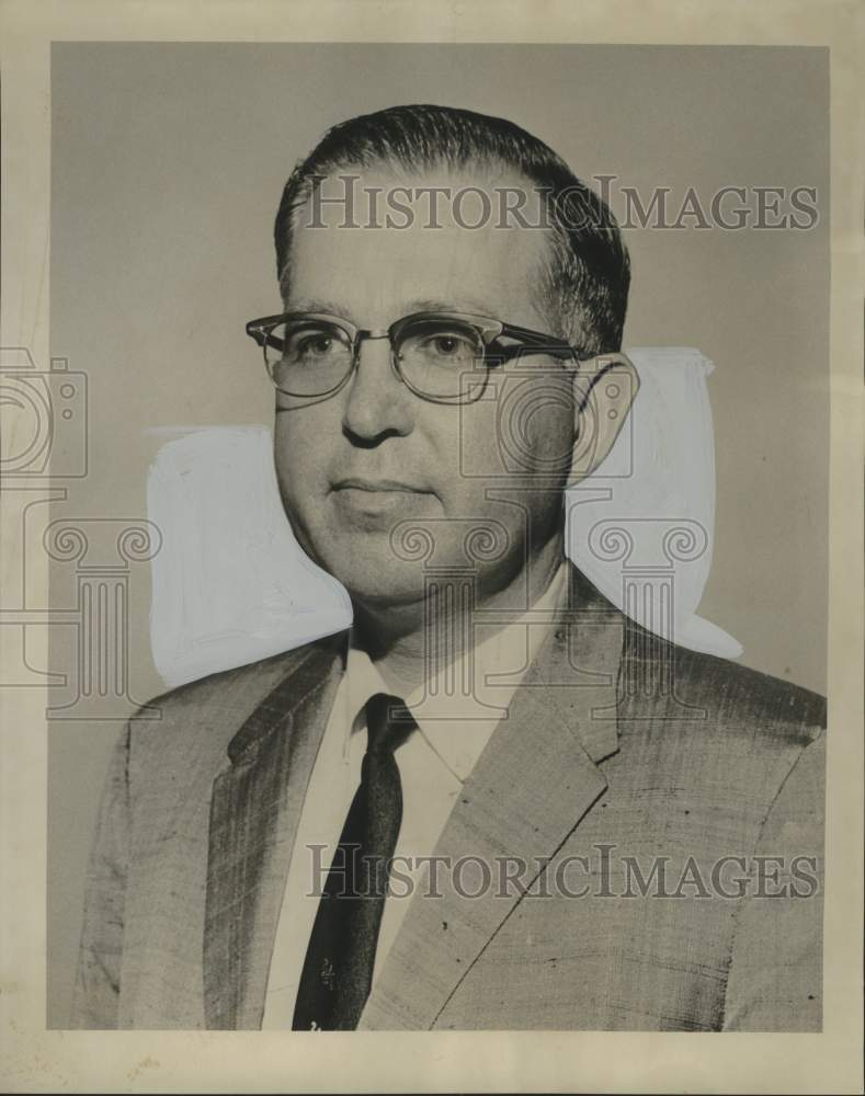 1965 Press Photo Dr. Daniel W. Hayes, Louisiana Society International Medicine- Historic Images