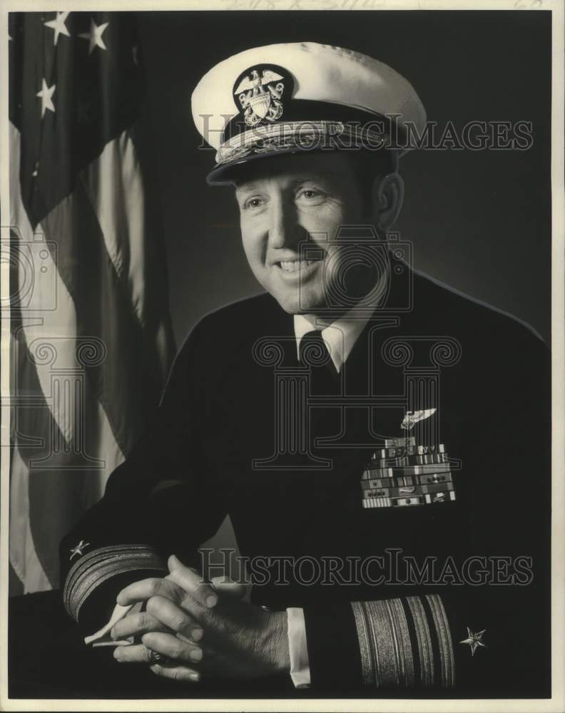 1976 Press Photo Admiral Thomas B. Hayward-Commander United States Pacific Fleet
