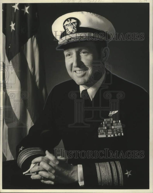 1976 Press Photo Admiral Thomas B. Hayward-Commander United States Pacific Fleet