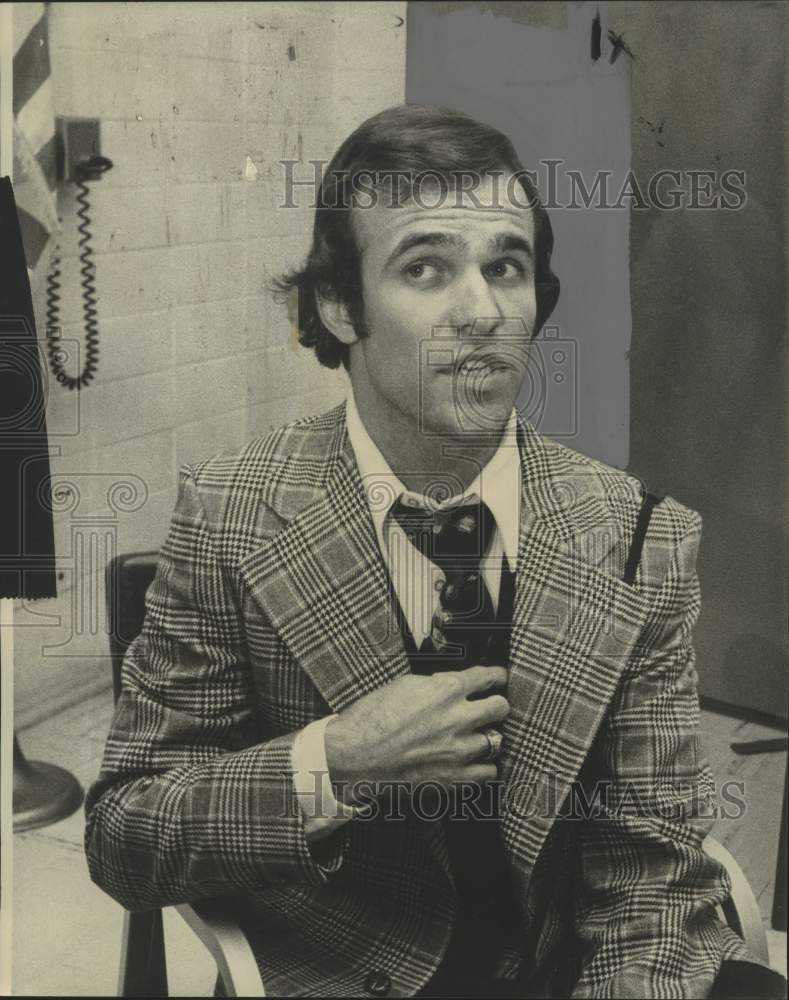 1976 Press Photo Jack Bridge of Utica, Michigan - noo24903