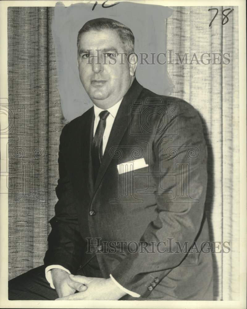 1965 Press Photo New Orleans Police Superintendent Joseph L. Giarrusso- Historic Images