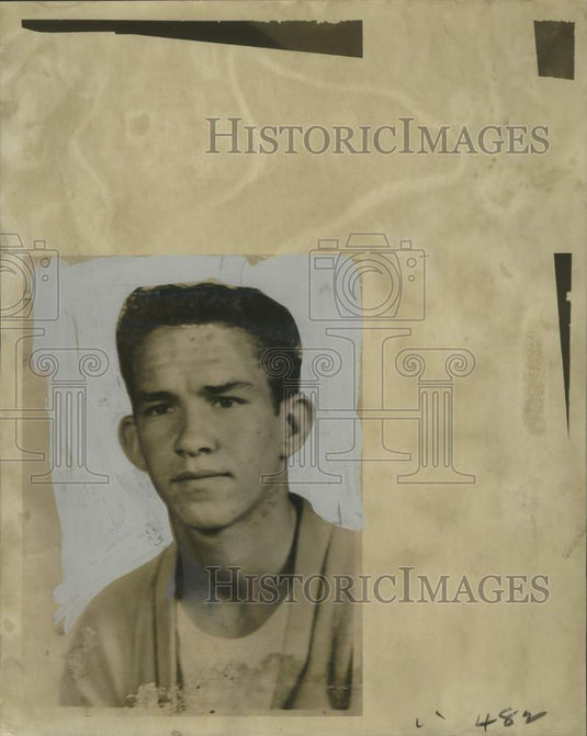 1959 Press Photo Knifing Victim Larry Hales - noo26127