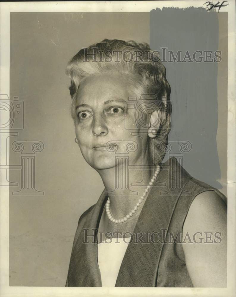 1967 Press Photo Mrs. Albert Habeeb, past president of New Orleans women&#39;s club- Historic Images