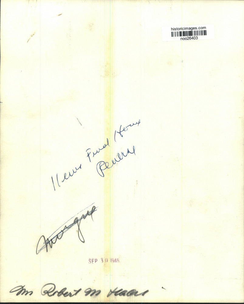 1946 Press Photo Mr. Robert M. Haas, New Orleans - noo26403