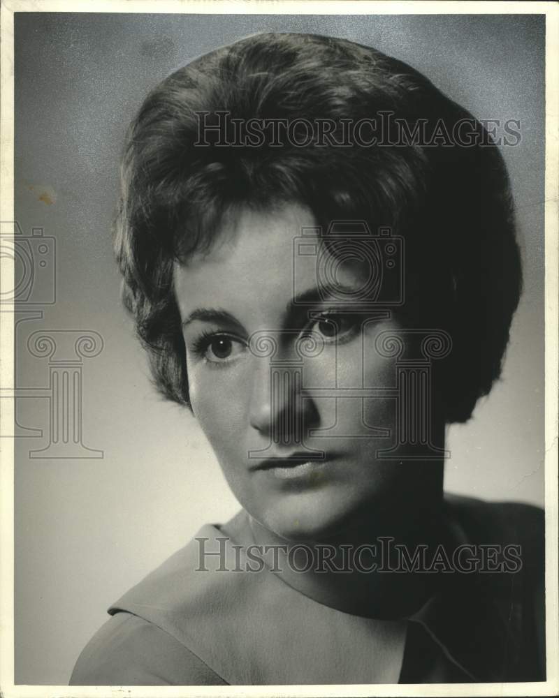 1962 Press Photo Miss Sara Hague - noo26648