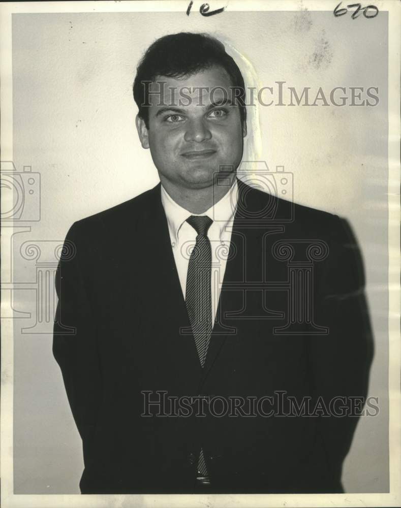1970 Press Photo J. Keefe Hecker, Basketball Coach, Junior Varsity, Jesuit High